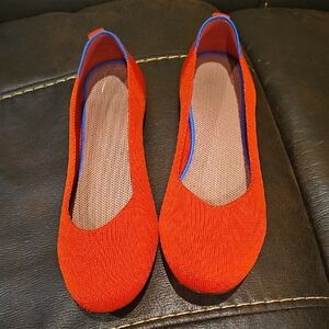 Red Women's Flats